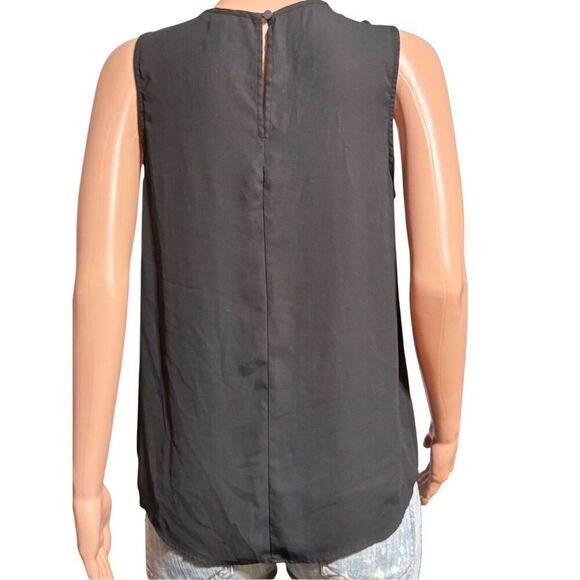 Forever 21 sleeveless black hi low top M - Picture 3 of 7